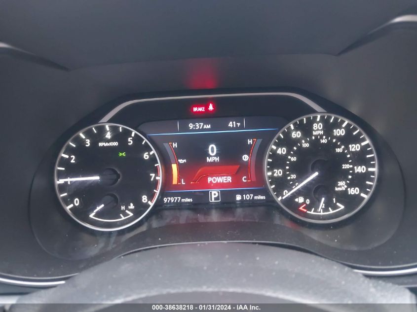 2017 NISSAN MAXIMA 3.5S/SV/SL/SR/PLAT - 1N4AA6AP4HC431960
