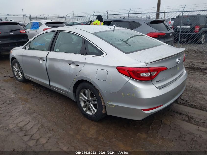 2017 HYUNDAI SONATA SE - 5NPE24AF2HH476517