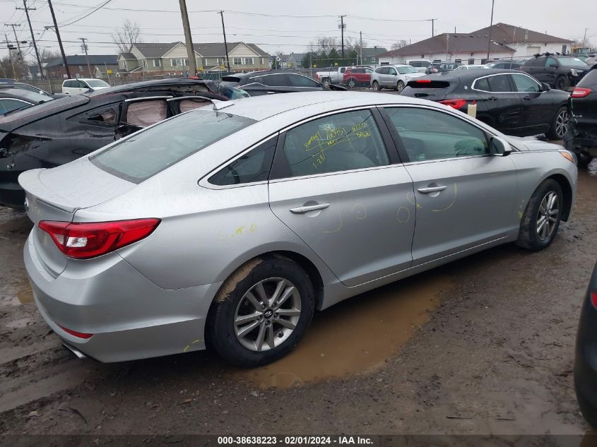 2017 HYUNDAI SONATA SE - 5NPE24AF2HH476517