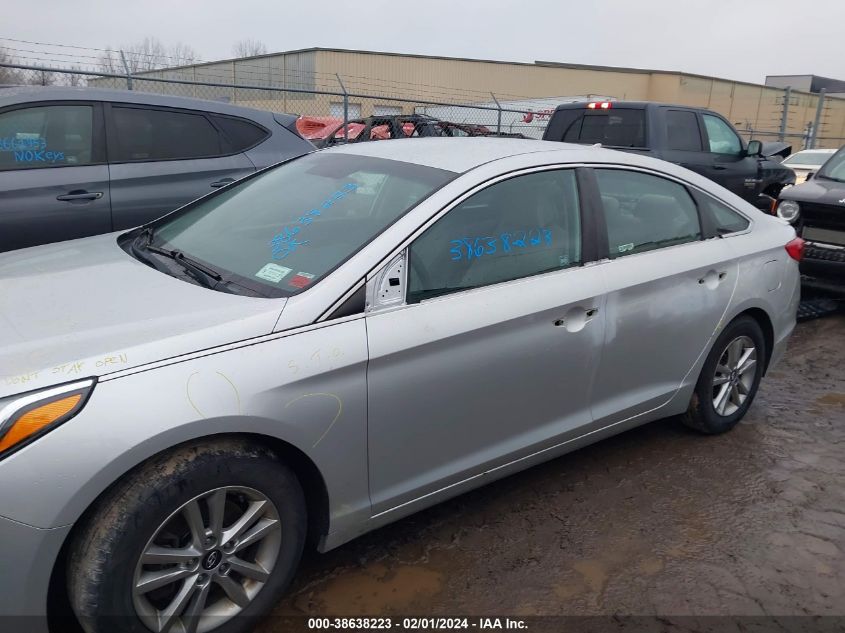 2017 HYUNDAI SONATA SE - 5NPE24AF2HH476517