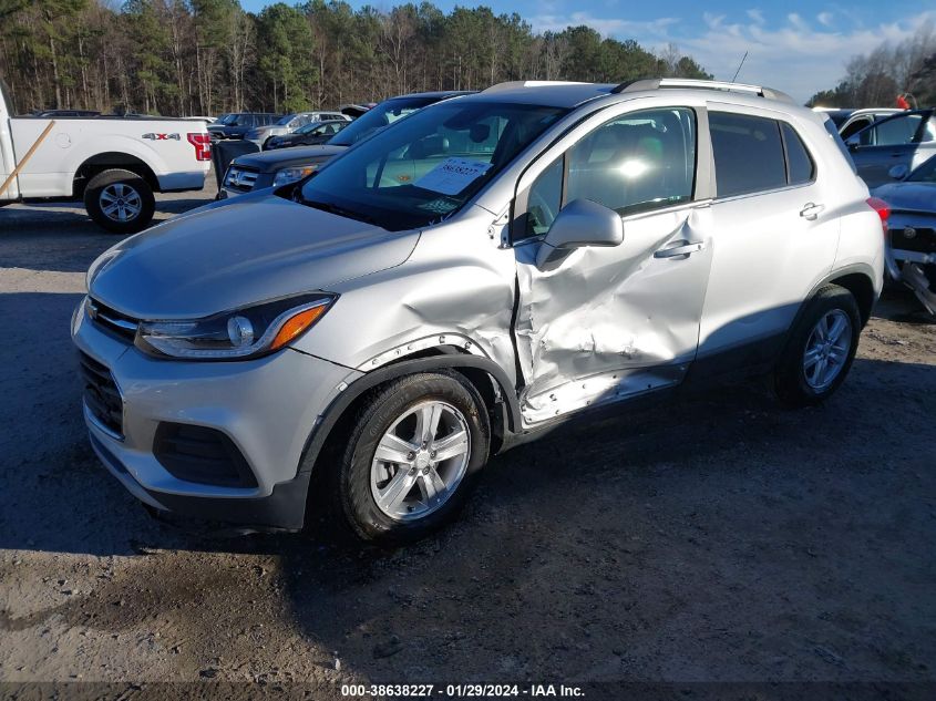 2020 CHEVROLET TRAX FWD LT - 3GNCJLSB3LL213128