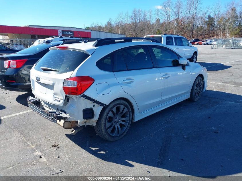 2013 SUBARU IMPREZA 2.0I SPORT LIMITED - JF1GPAS66DH205143