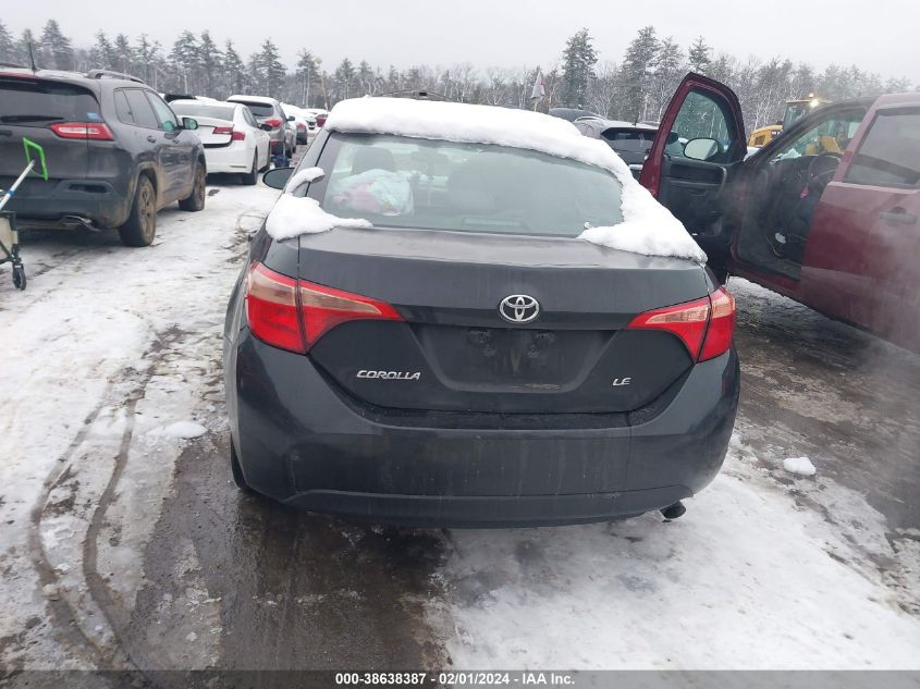 2018 TOYOTA COROLLA LE - 2T1BURHE3JC989226