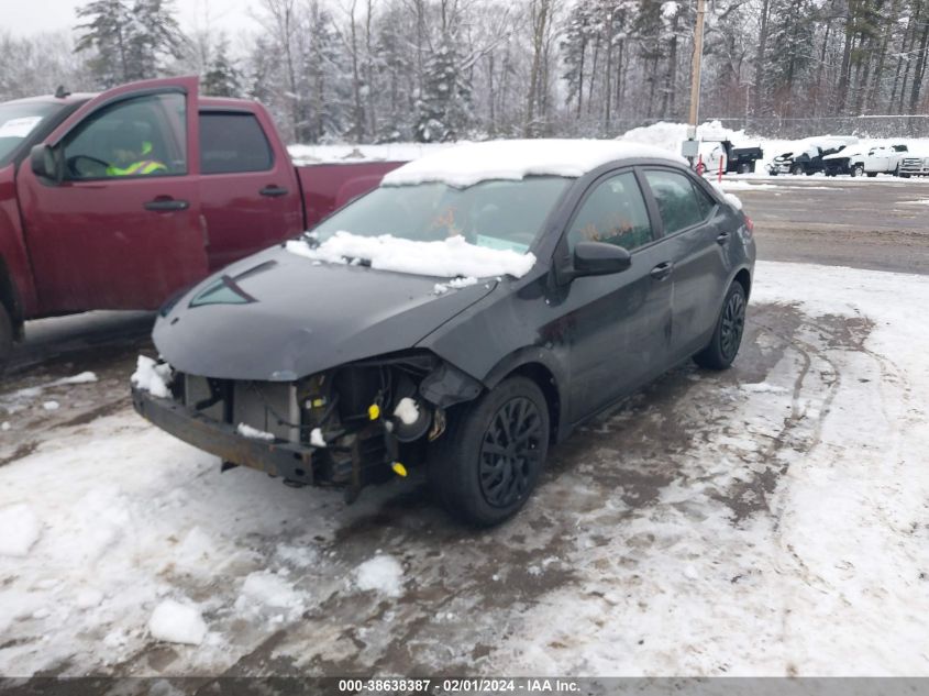 2018 TOYOTA COROLLA LE - 2T1BURHE3JC989226