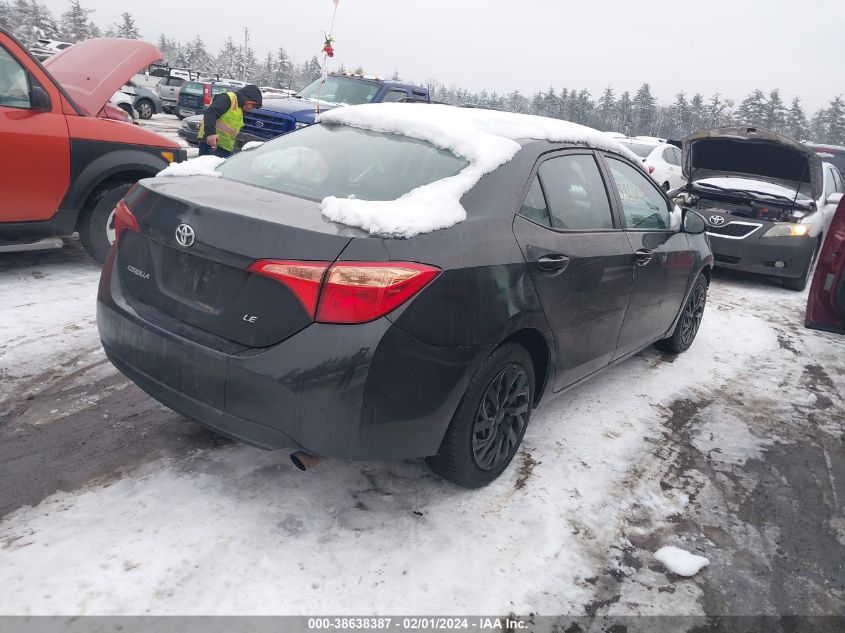 2018 TOYOTA COROLLA LE - 2T1BURHE3JC989226