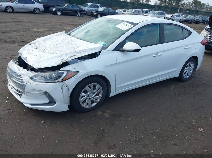 VIN 5NPD74LF5HH136725 2017 HYUNDAI ELANTRA SE