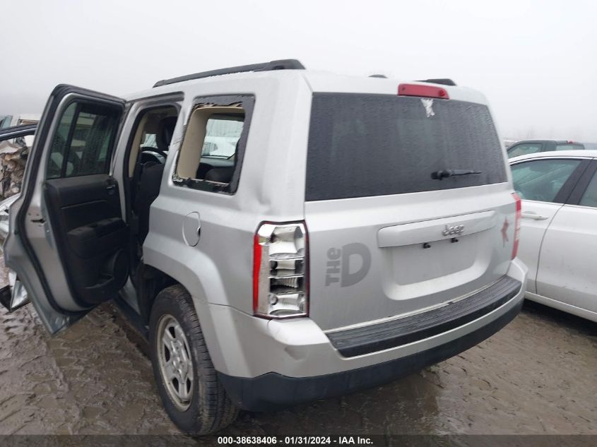 2013 JEEP PATRIOT SPORT - 1C4NJPBB6DD276756