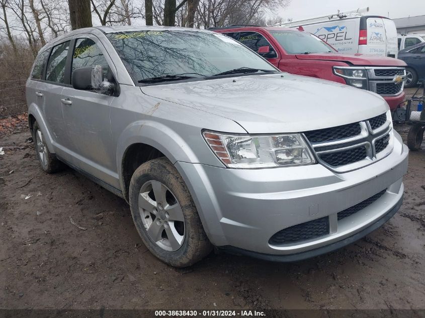 2013 DODGE JOURNEY SE - 3C4PDCAB9DT583360