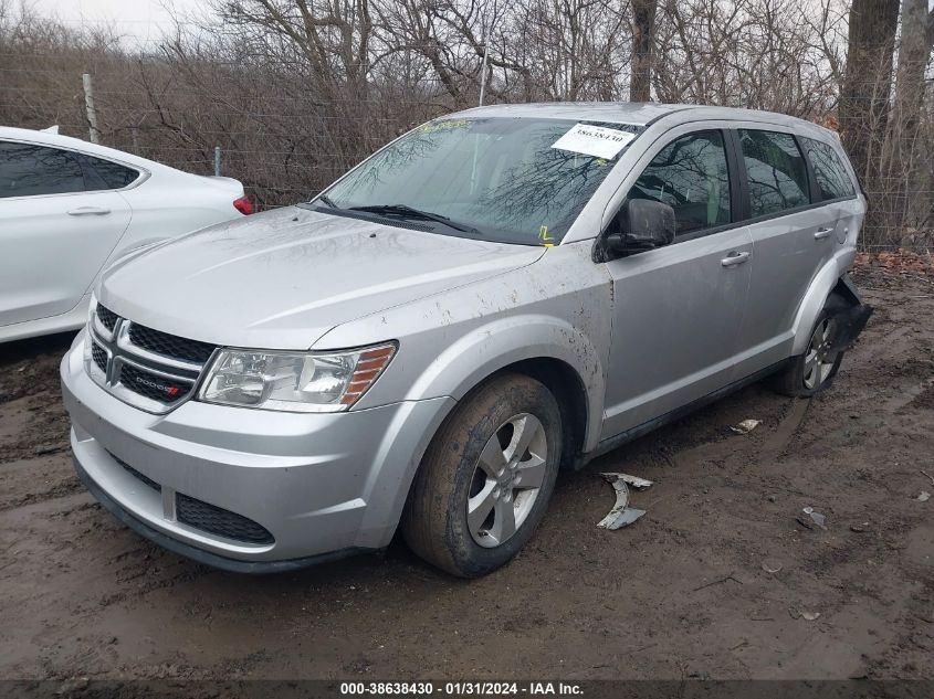 2013 DODGE JOURNEY SE - 3C4PDCAB9DT583360