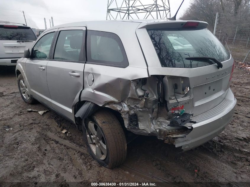 2013 DODGE JOURNEY SE - 3C4PDCAB9DT583360