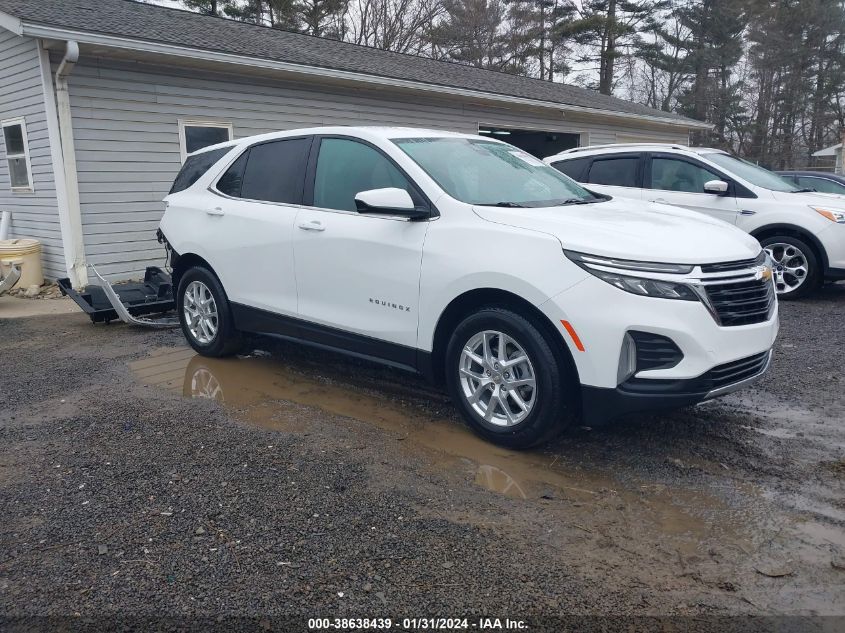 2022 CHEVROLET EQUINOX FWD LT - 3GNAXKEV6NS101504