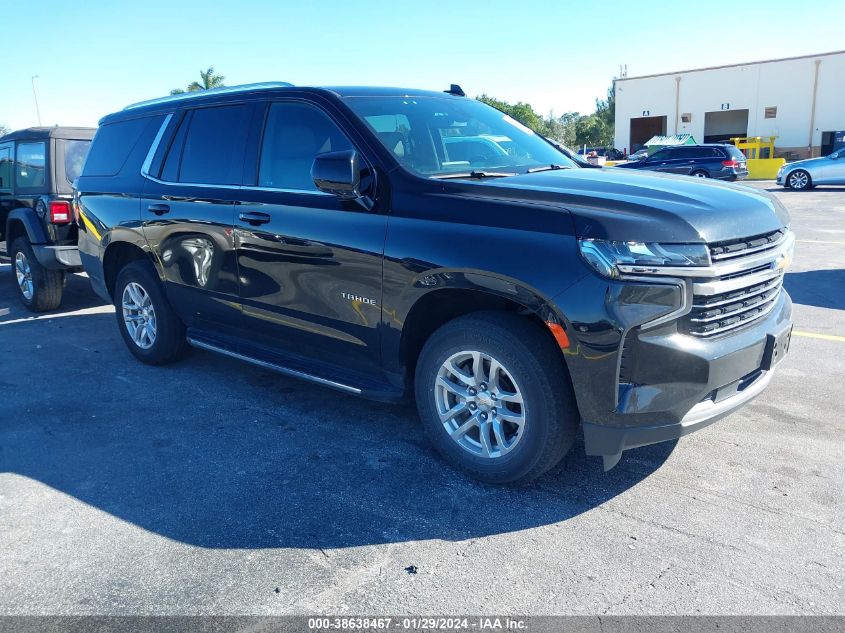 2021 CHEVROLET TAHOE 4WD LT - 1GNSKNKD7MR357779
