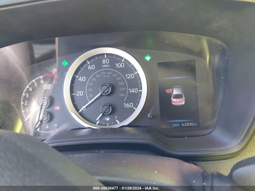VIN 5YFEPMAEXMP211835 2021 TOYOTA COROLLA LE