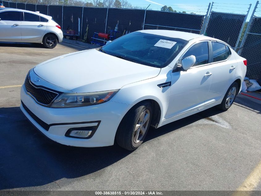 2014 KIA OPTIMA LX - 5XXGM4A7XEG275905