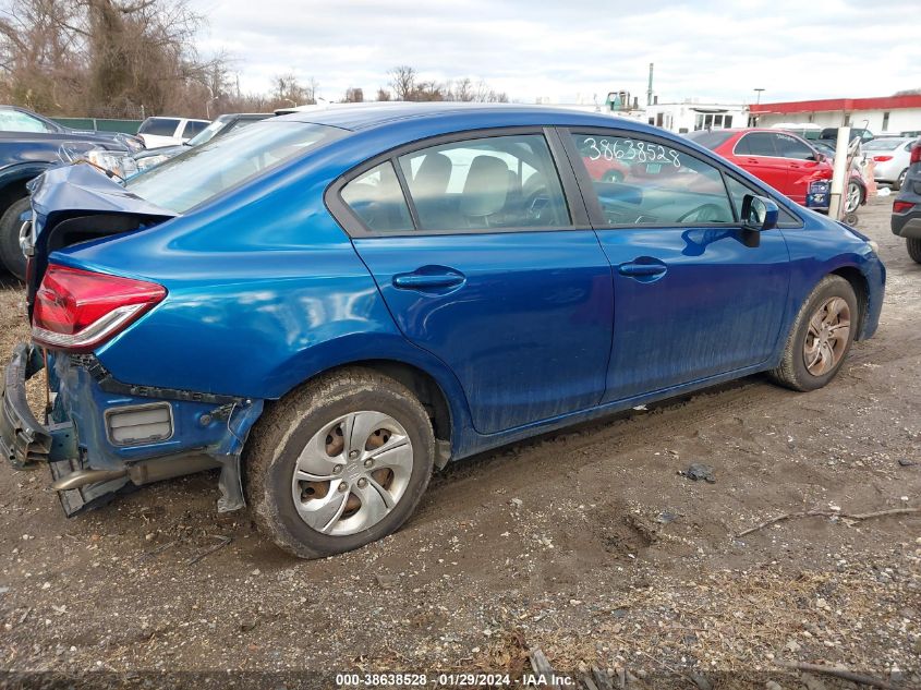 2014 HONDA CIVIC LX - 19XFB2F56EE237240