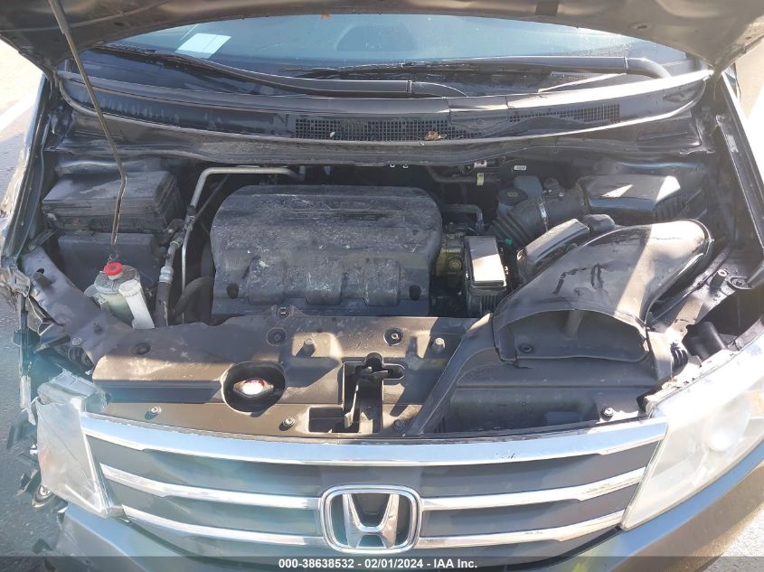 2013 HONDA ODYSSEY EX-L - 5FNRL5H60DB045418