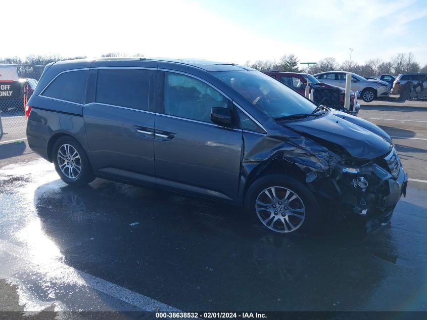 2013 HONDA ODYSSEY EX-L - 5FNRL5H60DB045418