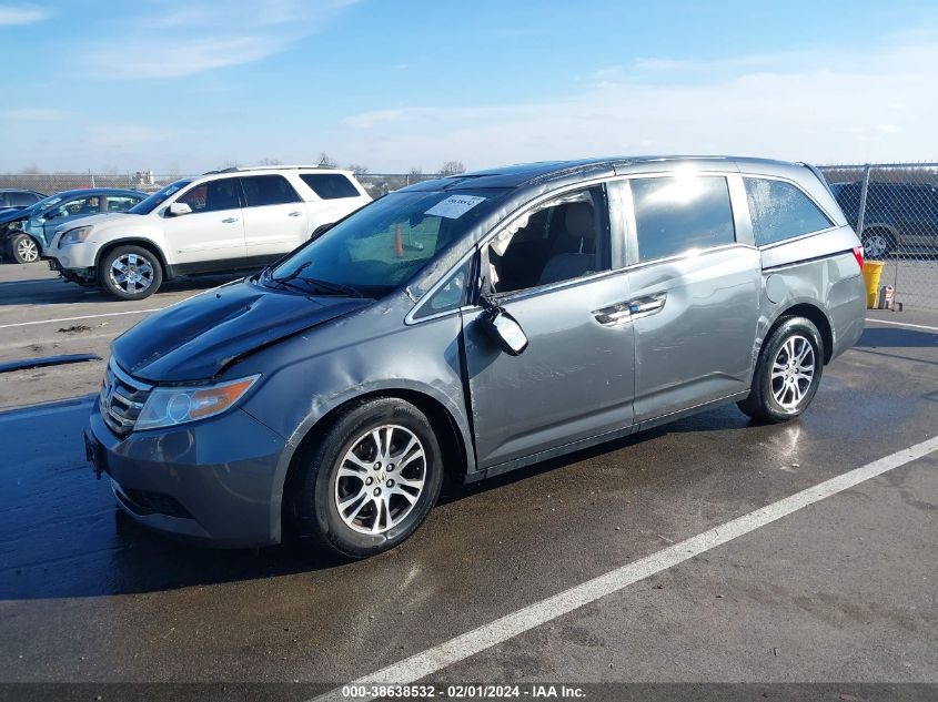 2013 HONDA ODYSSEY EX-L - 5FNRL5H60DB045418