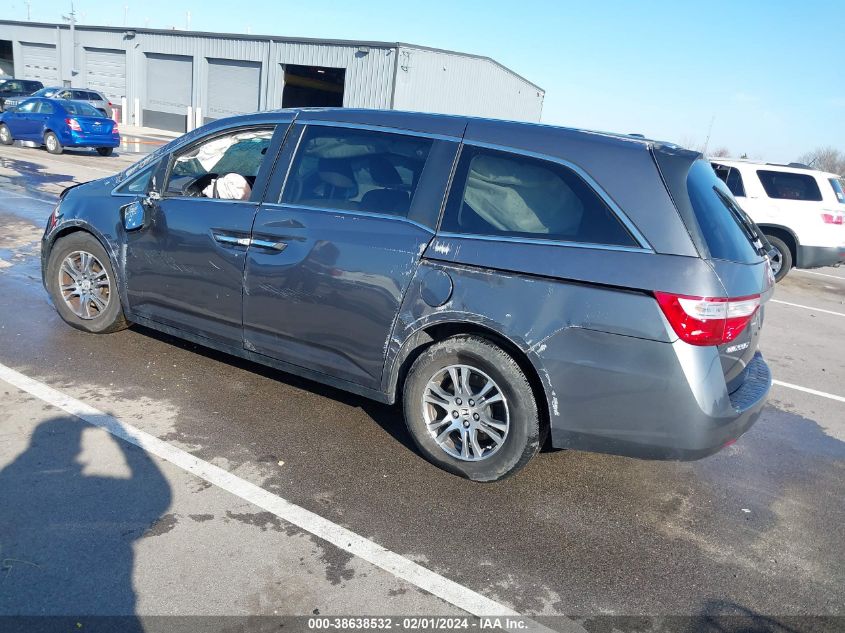 2013 HONDA ODYSSEY EX-L - 5FNRL5H60DB045418