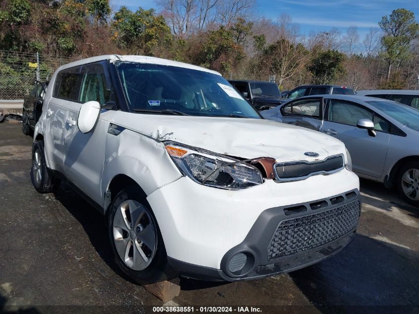 2015 KIA SOUL - KNDJN2A25F7776920