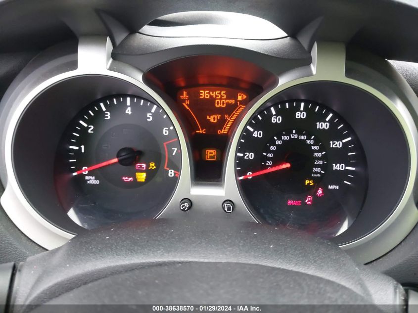 2014 NISSAN JUKE S - JN8AF5MV6ET480965