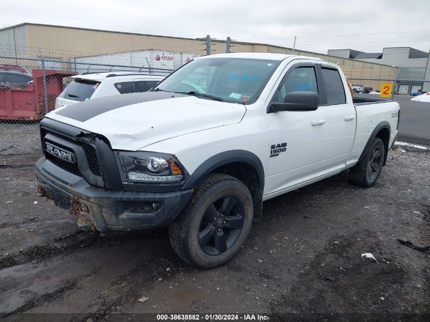 2019 RAM 1500 CLASSIC WARLOCK QUAD CAB 4X4 6'4 BOX - 1C6RR7GG6KS735945