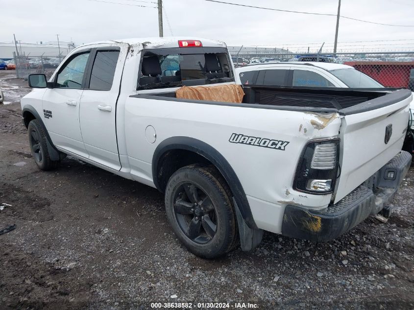 2019 RAM 1500 CLASSIC WARLOCK QUAD CAB 4X4 6'4 BOX - 1C6RR7GG6KS735945