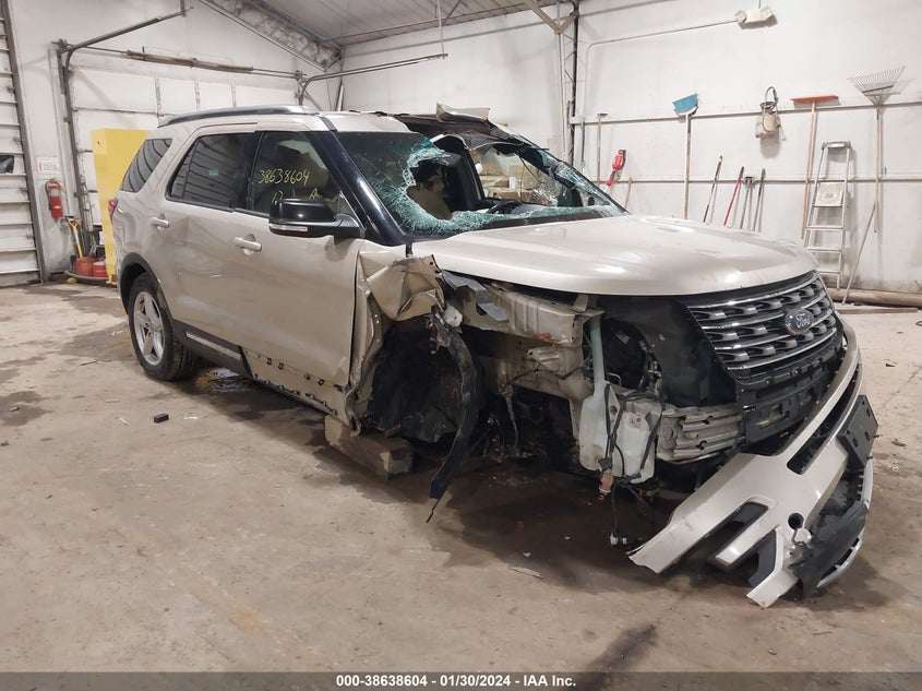 VIN 1FM5K8D83HGA44958 2017 FORD EXPLORER XLT