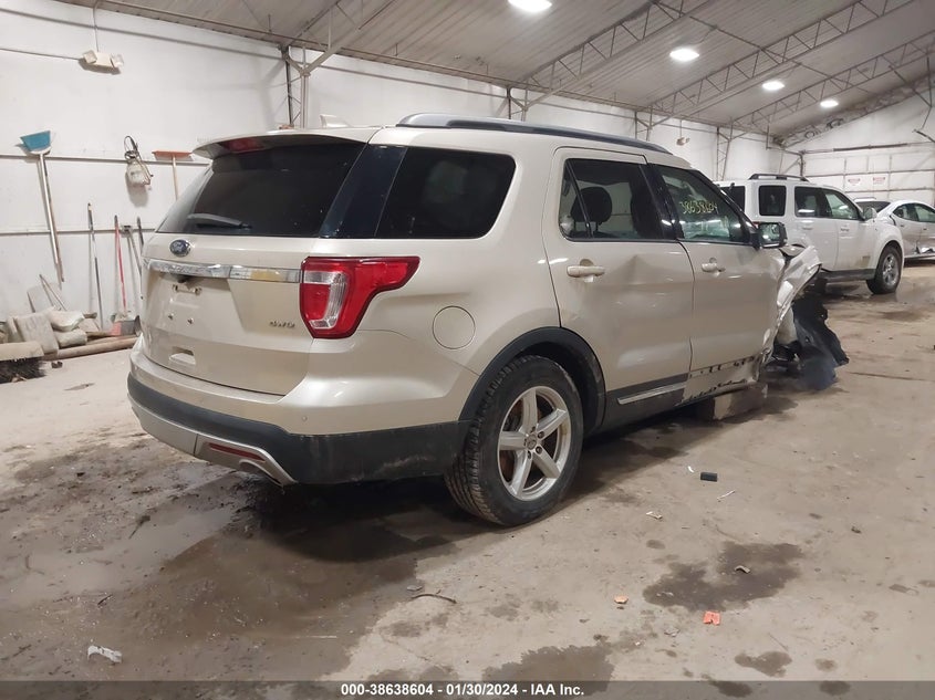 VIN 1FM5K8D83HGA44958 2017 FORD EXPLORER XLT
