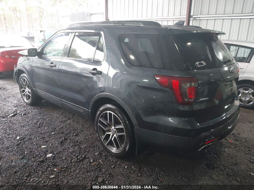 2017 FORD EXPLORER SPORT - 1FM5K8GT0HGE19978