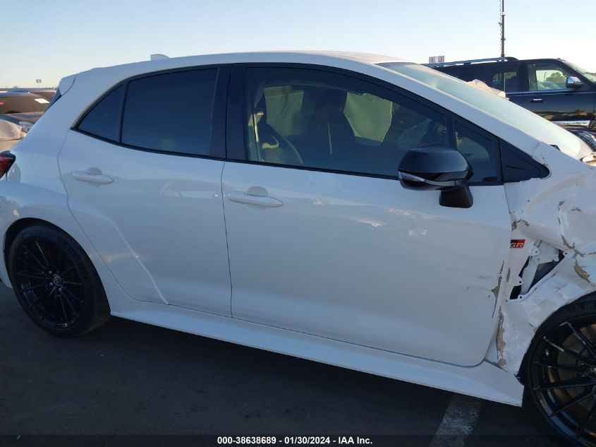 2023 TOYOTA GR COROLLA CORE JTNABAAE1PA007697