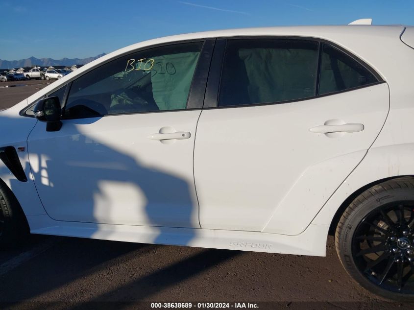 2023 TOYOTA GR COROLLA CORE JTNABAAE1PA007697