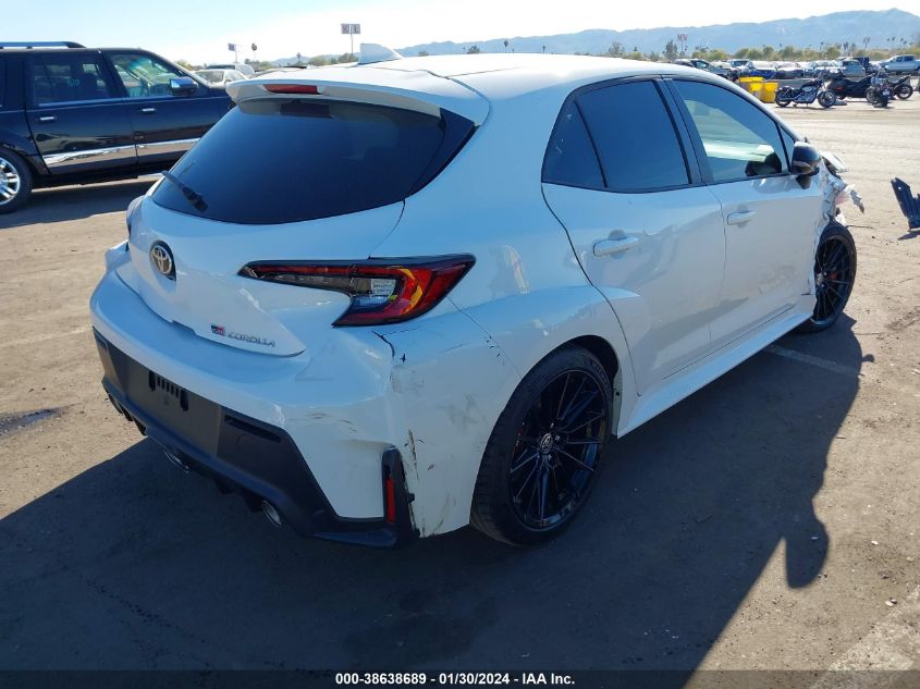 2023 TOYOTA GR COROLLA CORE JTNABAAE1PA007697