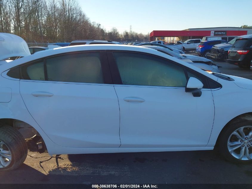 2019 CHEVROLET CRUZE LT - 1G1BE5SM5K7147439