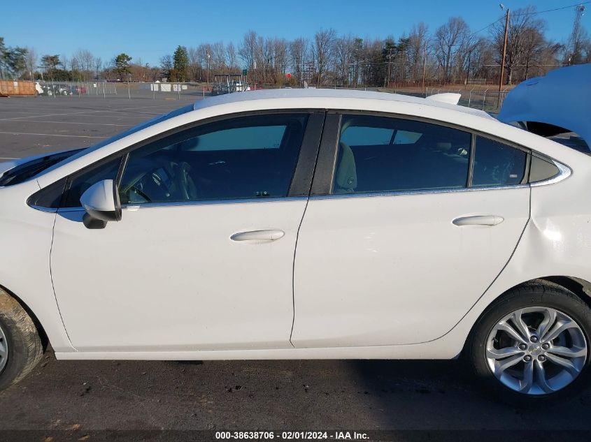 2019 CHEVROLET CRUZE LT - 1G1BE5SM5K7147439