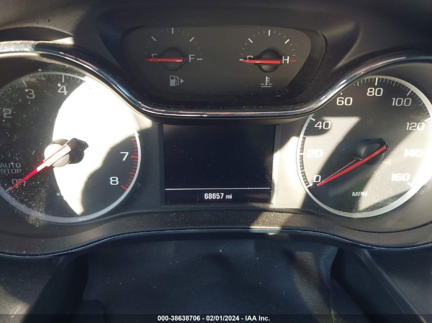 2019 CHEVROLET CRUZE LT - 1G1BE5SM5K7147439