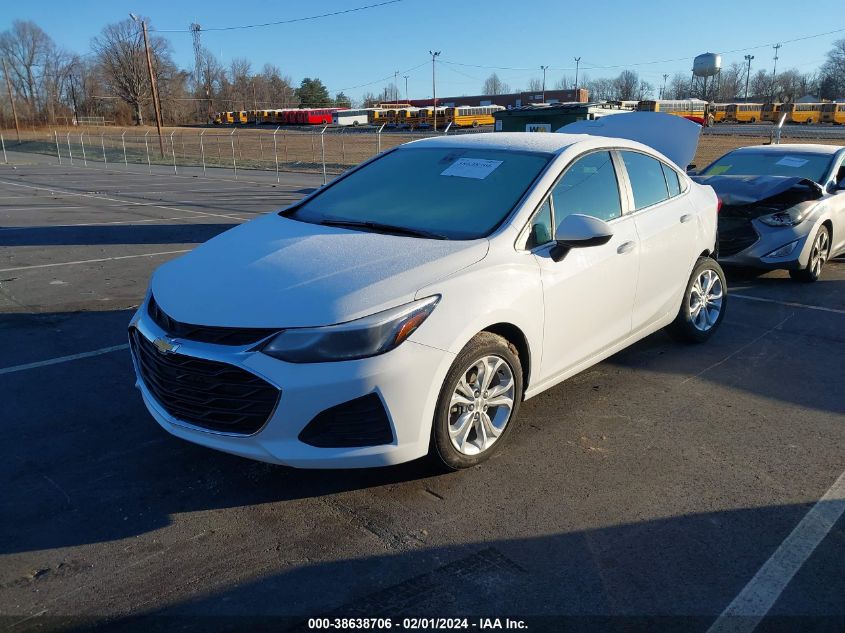 2019 CHEVROLET CRUZE LT - 1G1BE5SM5K7147439