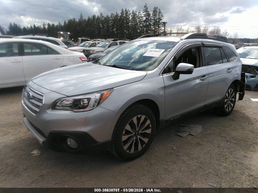 2017 SUBARU OUTBACK 2.5I LIMITED - 4S4BSANC2H3227174