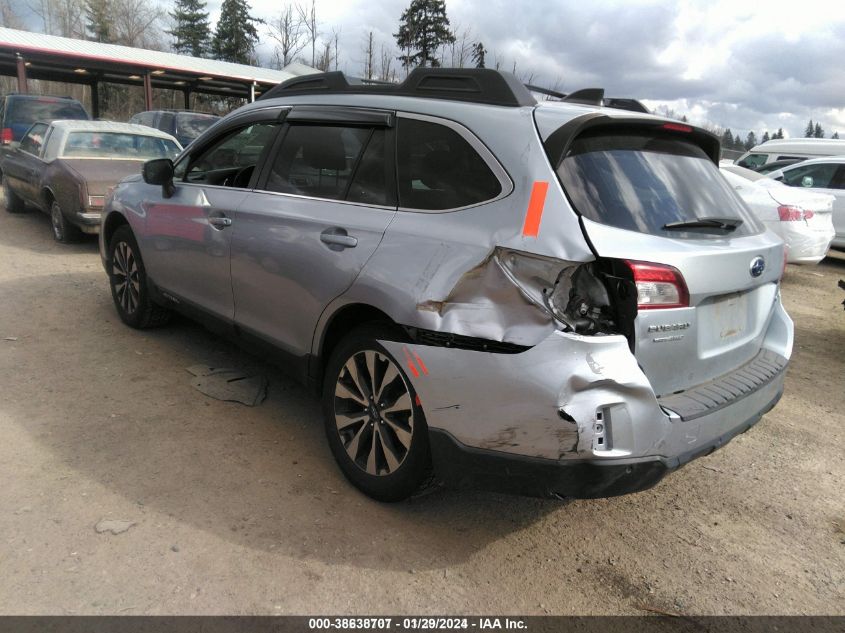 2017 SUBARU OUTBACK 2.5I LIMITED - 4S4BSANC2H3227174