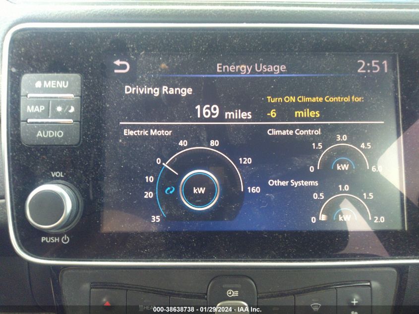 2022 NISSAN LEAF SV PLUS 62 KWH - 1N4BZ1CV9NC562261