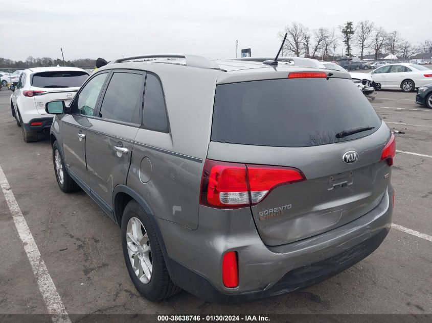 2015 KIA SORENTO LX - 5XYKTCA60FG574024