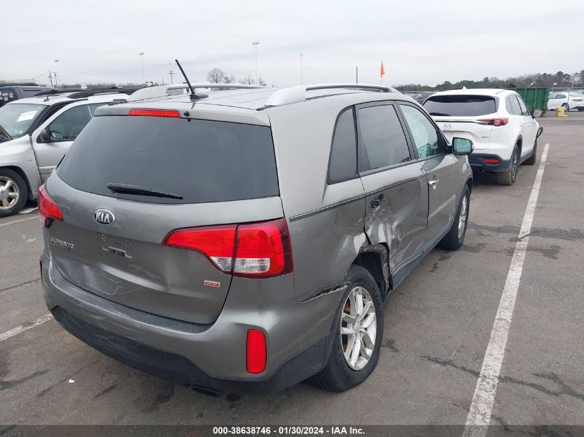 2015 KIA SORENTO LX - 5XYKTCA60FG574024