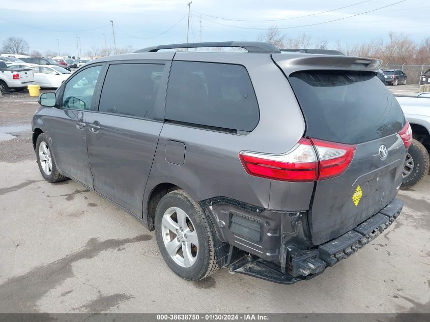 2017 TOYOTA SIENNA LE - 5TDKZ3DC5HS852518