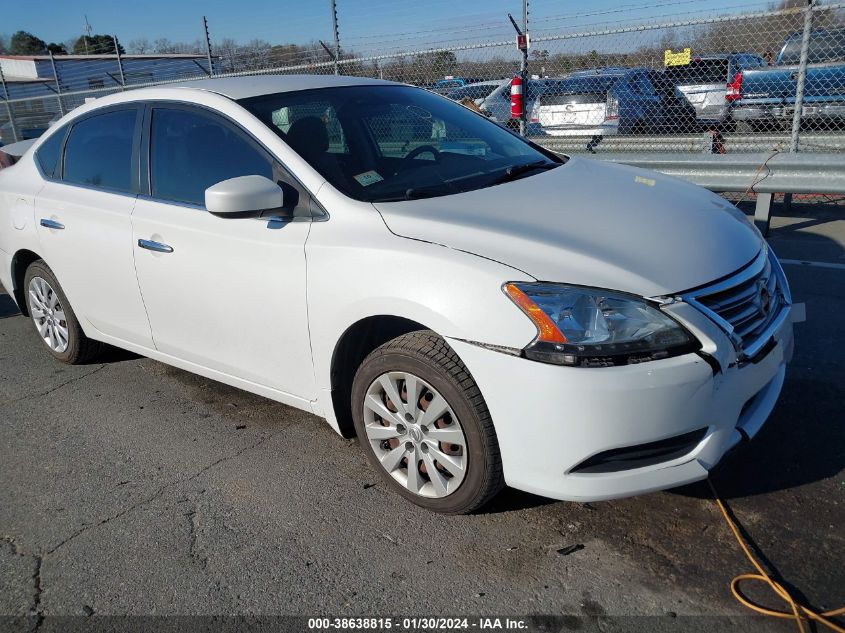 2015 NISSAN SENTRA SV - 3N1AB7AP0FL690527