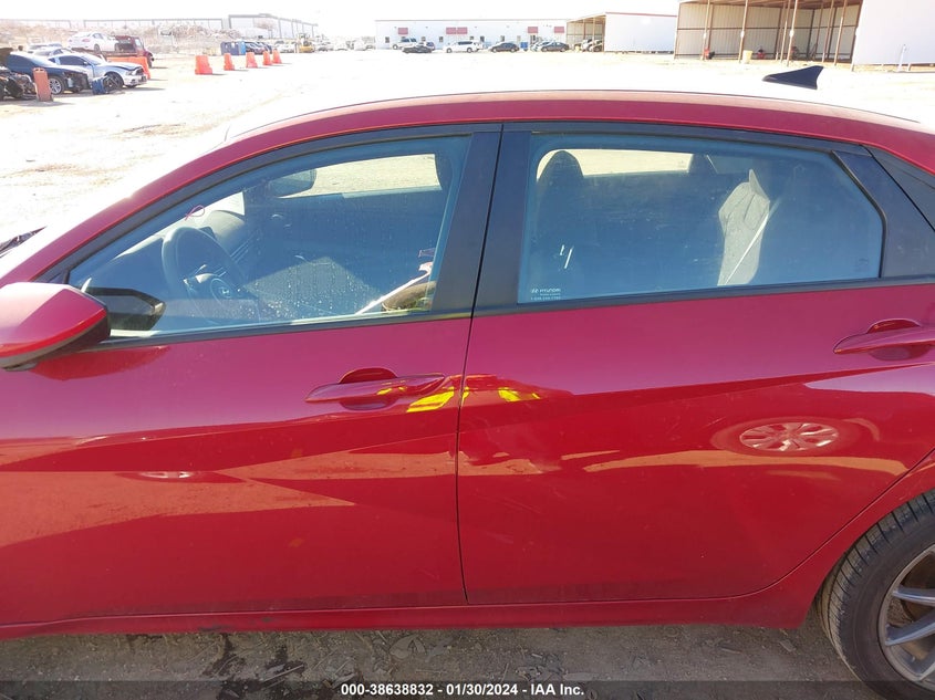 VIN KMHLL4AG1MU102005 2021 HYUNDAI ELANTRA SE