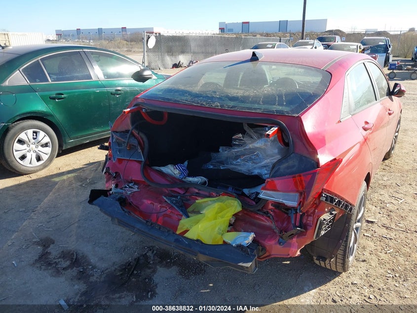 VIN KMHLL4AG1MU102005 2021 HYUNDAI ELANTRA SE