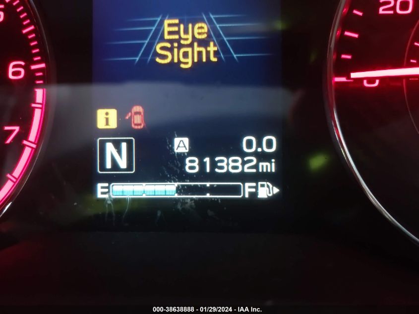 2017 SUBARU IMPREZA 2.0I SPORT - 4S3GTAM60H3737302
