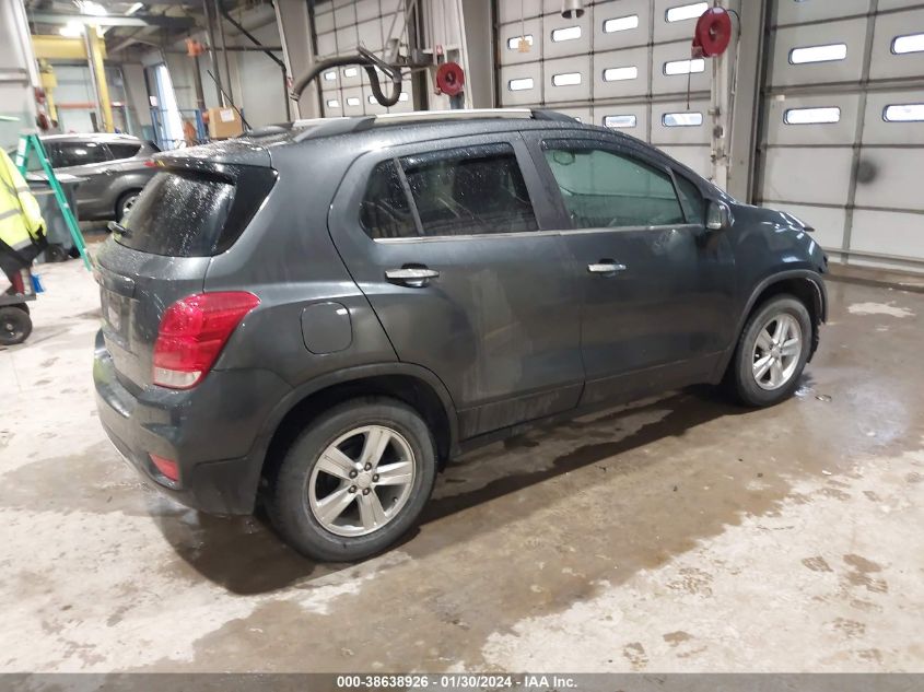 2018 CHEVROLET TRAX LT - 3GNCJLSB5JL340704