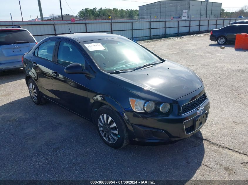 2013 CHEVROLET SONIC LS - 1G1JA5SH7D4111153