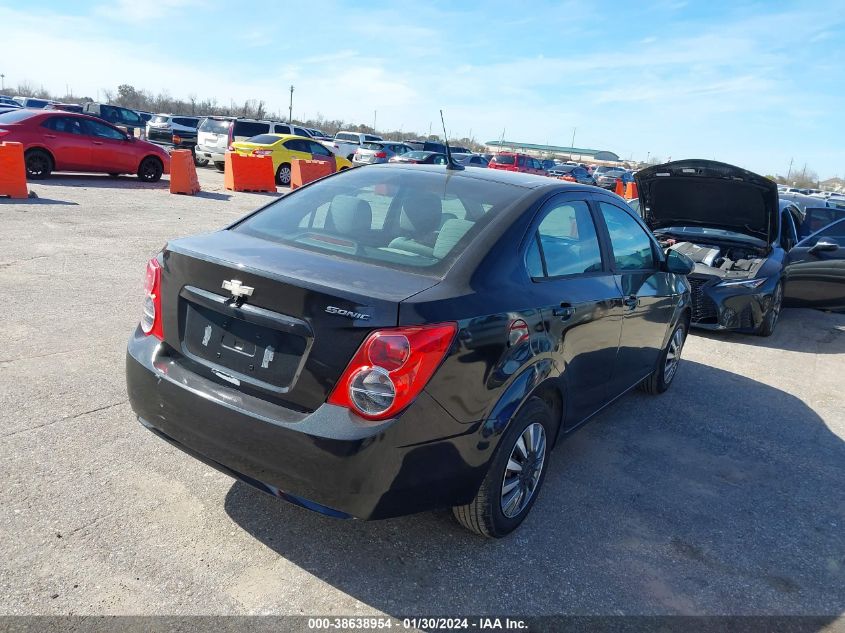 2013 CHEVROLET SONIC LS - 1G1JA5SH7D4111153